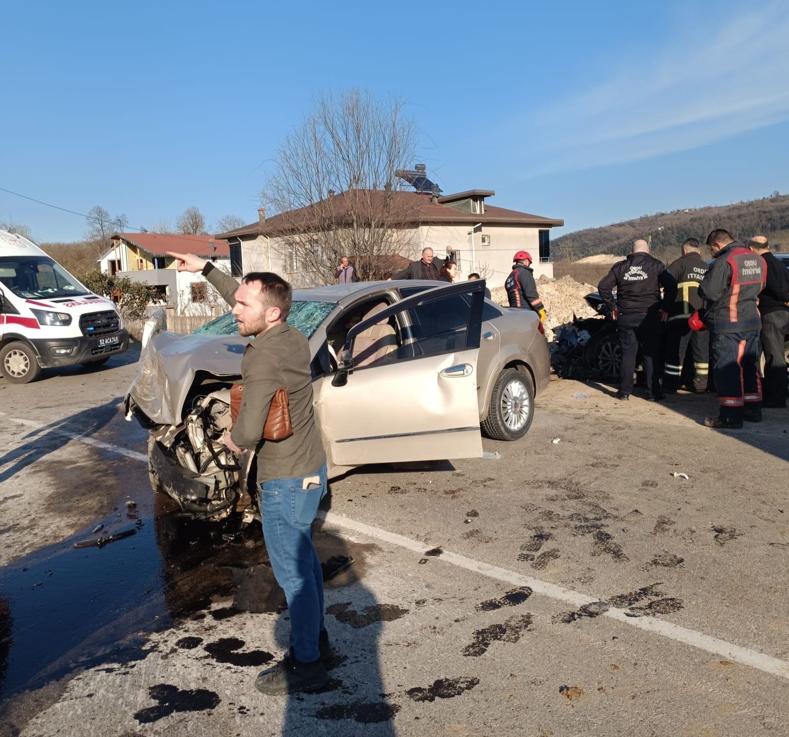 Ordu’da kaza: 2 ölü, 2 yaralı