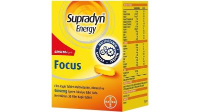 Supradyn, geniş bir vitamin ve mineral takviye ürün yelpazesi sunan