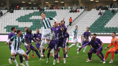 Trendyol 1. Lig'in 23. haftasında Bitexen Giresunspor ile Ankara Keçiörengücü,