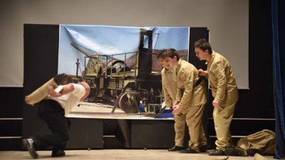 Görele'de, 18 Mart Çanakkale Zaferi'nin destansı mücadelesini konu alan "Aynalı