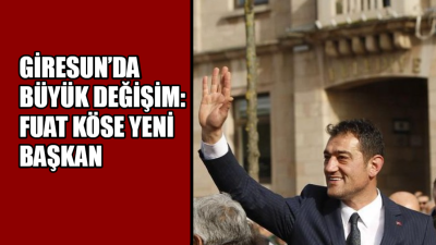 Giresun’da düzenlenen yerel seçimlerde CHP adayı Fuat Köse, açılan sandıkların
