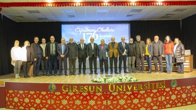 Giresun Üniversitesi Eğitim Fakültesi tarafından Öğretmen Okulları’nın 176. kuruluş yıl