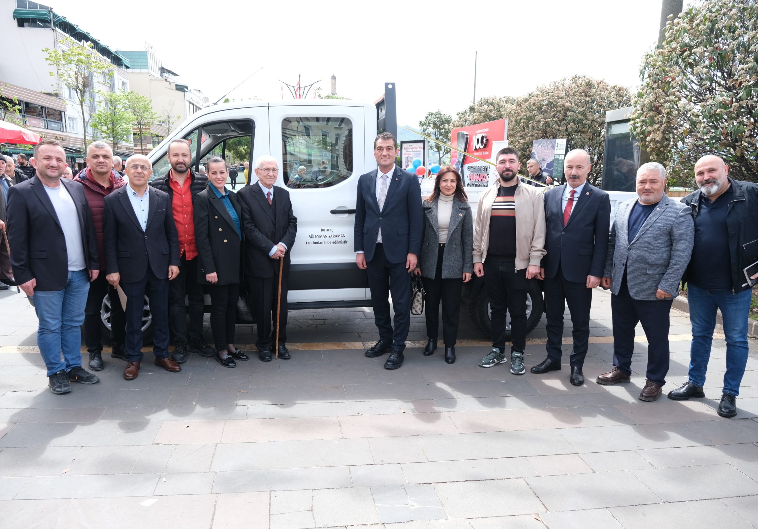 Yaraman'dan Giresun Belediyesine anlamlı bağış Yaraman'dan Giresun Belediyesine anlamlı bağış