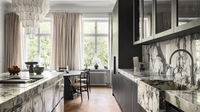 Mermer mutfak tezgahları, hem estetik hem de işlevsellik açısından evlerde