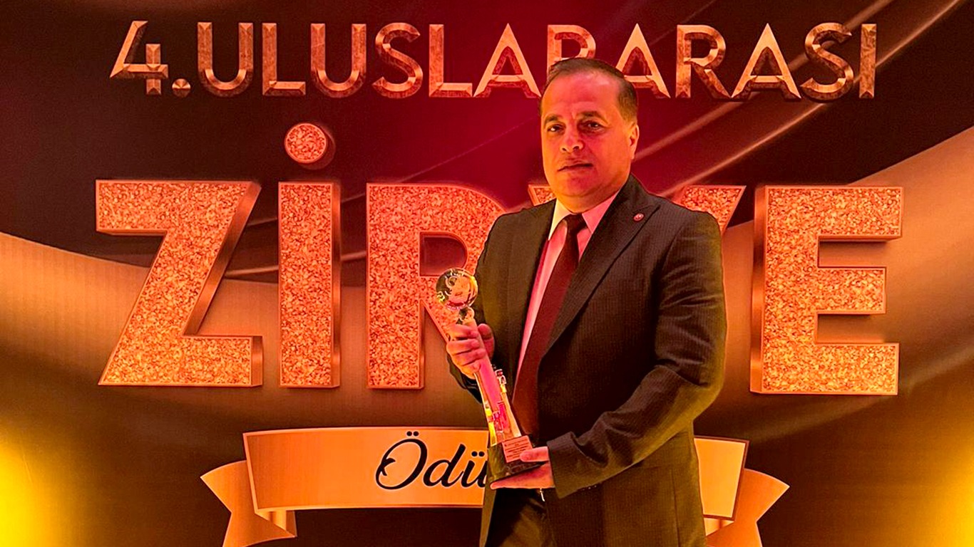 Giresunlu iş adamına Uluslararası Zirve Ödülü