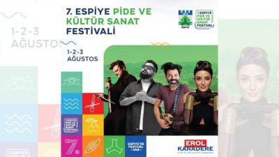 Espiye, 1-3 Ağustos tarihleri arasında 7. Espiye Pide ve Kültür