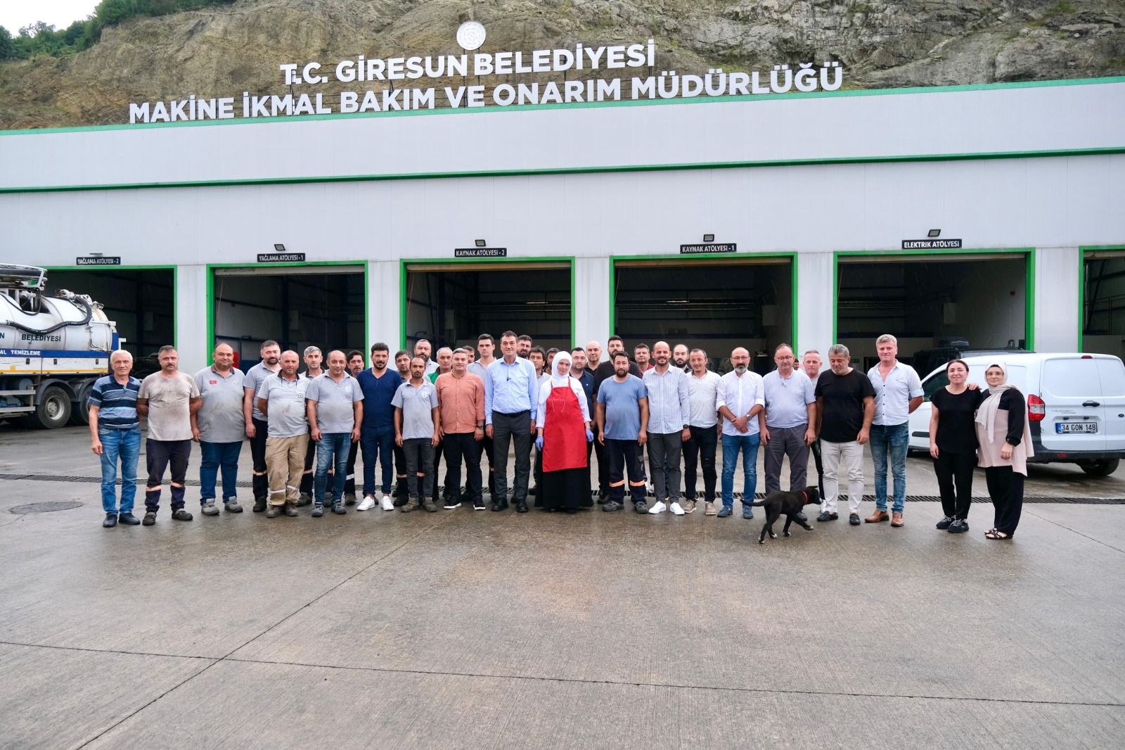 Başkan Köse, Makina İkmal Bakım ve Onarım Müdürlüğü’nü Ziyaret Etti