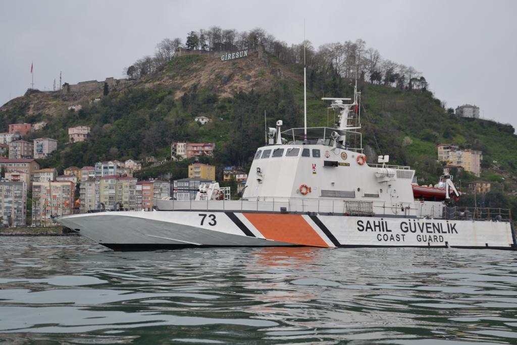Giresun'da 19 Eylül Gaziler Günü’nde Sahil Güvenlik Botu Ziyarete Açılacak