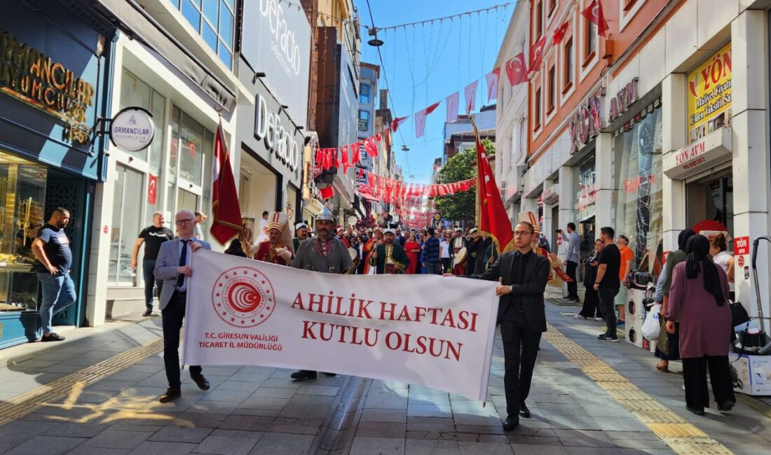 Giresun’da 37. Ahilik Haftası