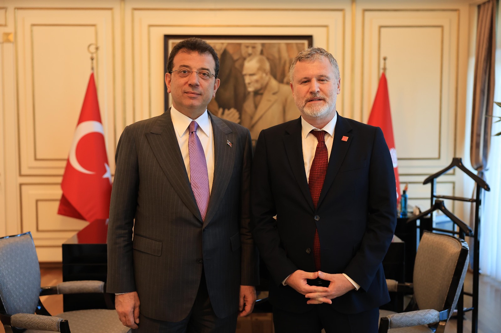 CHP Karadeniz İl Başkanları, İstanbul Büyükşehir Belediye Başkanı Ekrem İmamoğlu’na