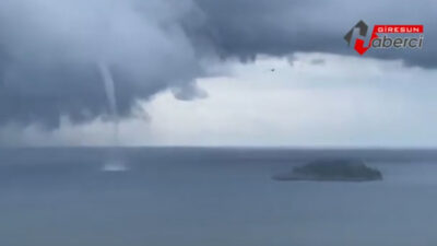 Giresun Adası yakınlarında 19 Eylül 2024 tarihinde meydana gelen hortum,