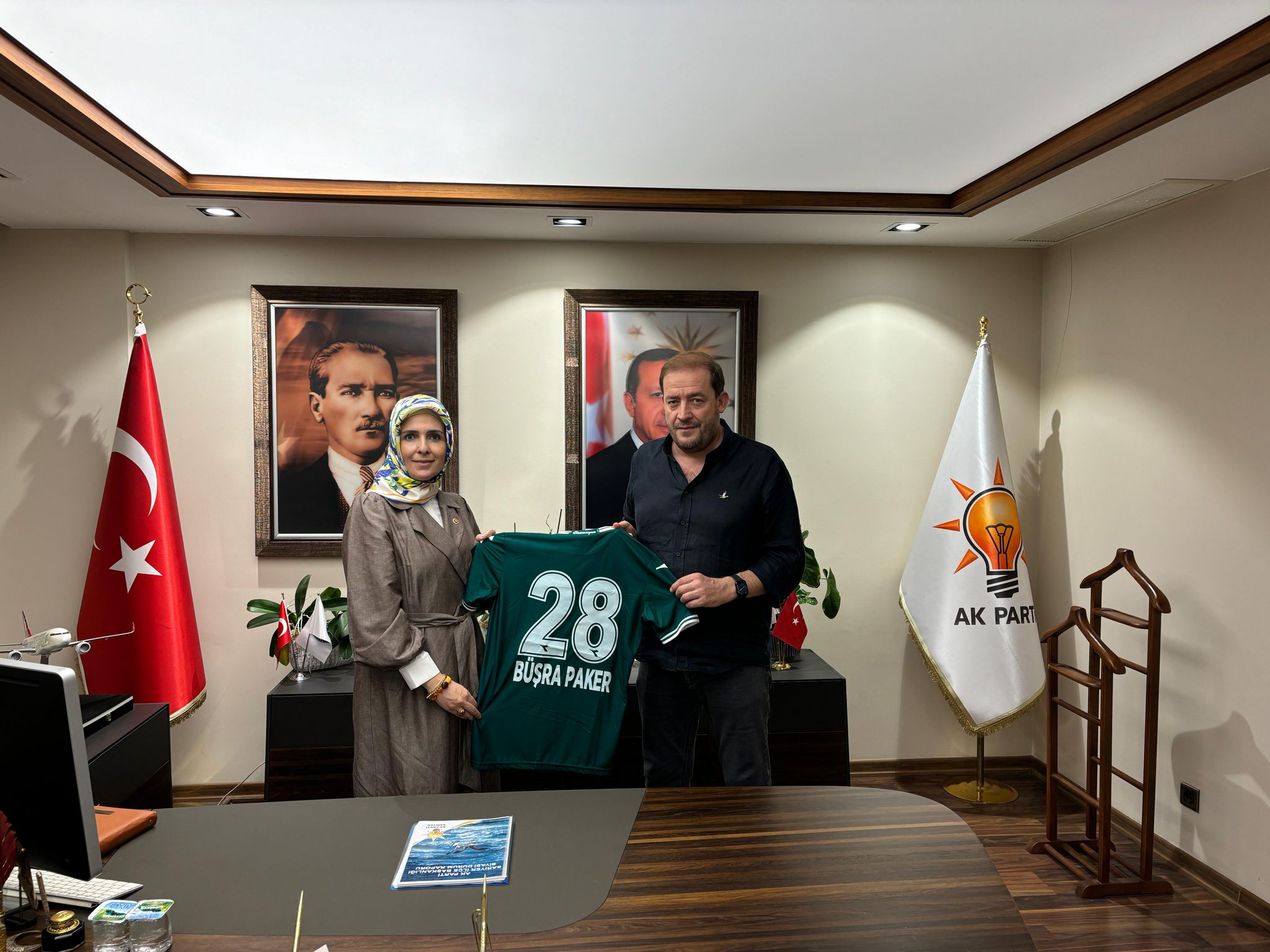 Giresunspor’dan İstanbul Milletvekili Büşra Paker’e Ziyaret