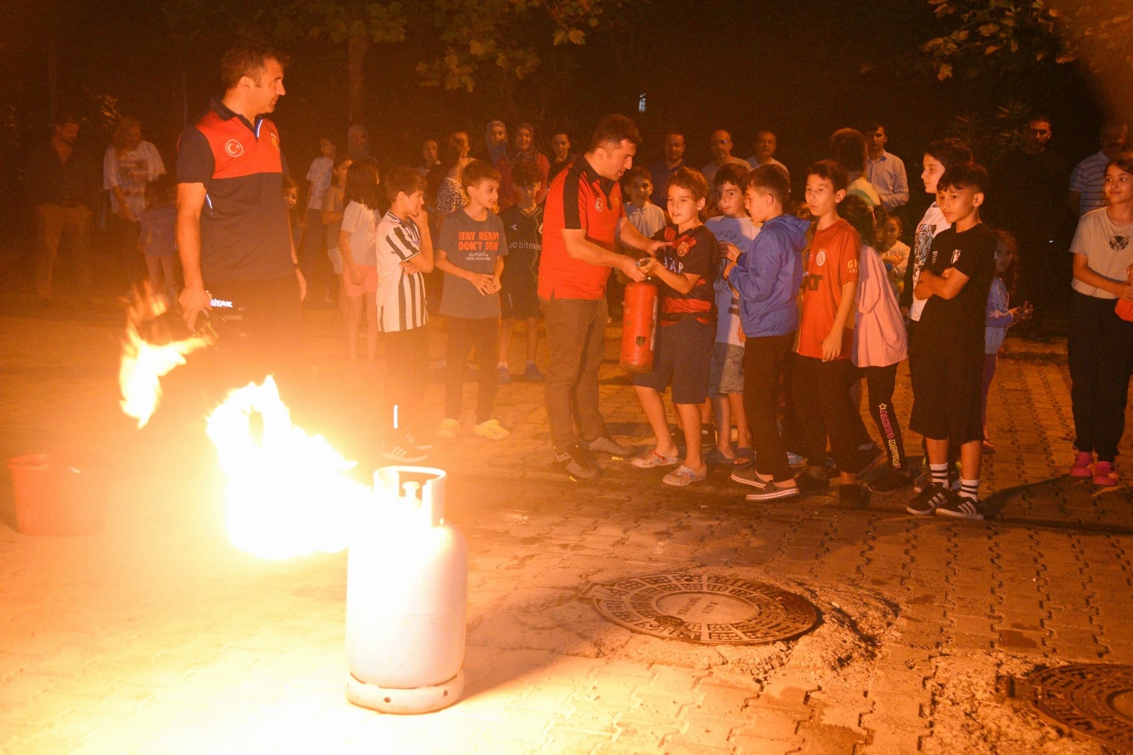 Giresun İtfaiyesi Yangın Tatbikatlarına Devam Ediyor