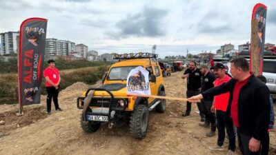Espiye Belediyesi ve Alfa Off Road Kulübü'nden Adrenalin Dolu Bir