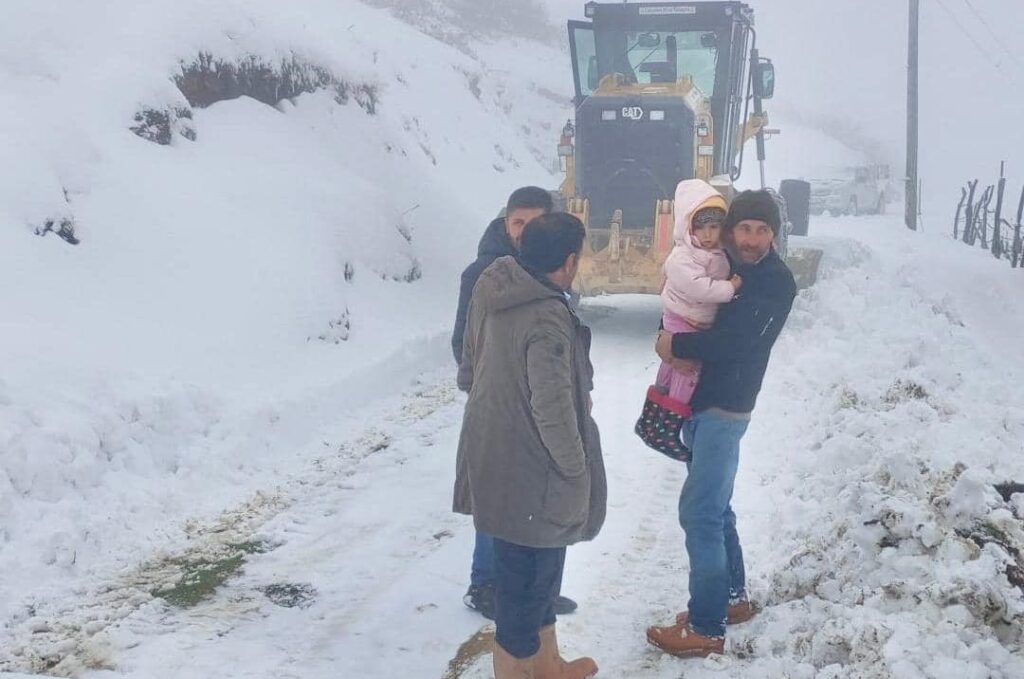 Giresun'da Kar Yağışı Hayatı Olumsuz Etkiledi