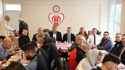 1926 Bulancakspor Kulüp Başkanı Aydın Karataş’ın daveti üzerine, kulüp tesisinde