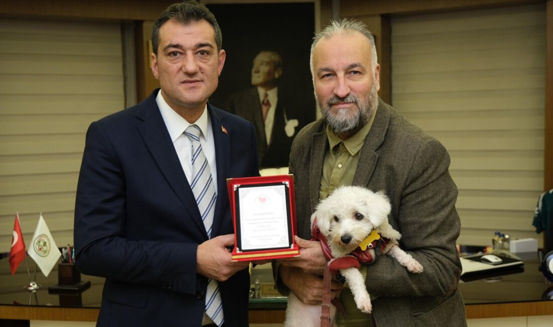 Giresun Organ Bankası Derneği Başkanı Fırat Akyol, Giresun Belediye Başkanı