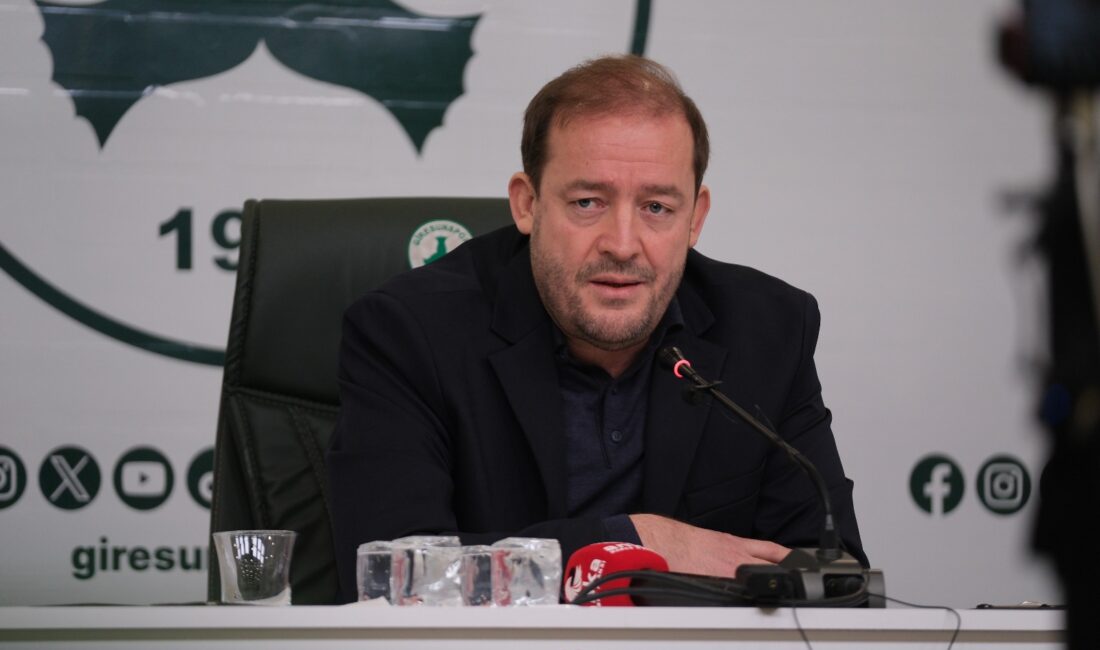 Giresunspor Başkanı Emin Eltuğral,