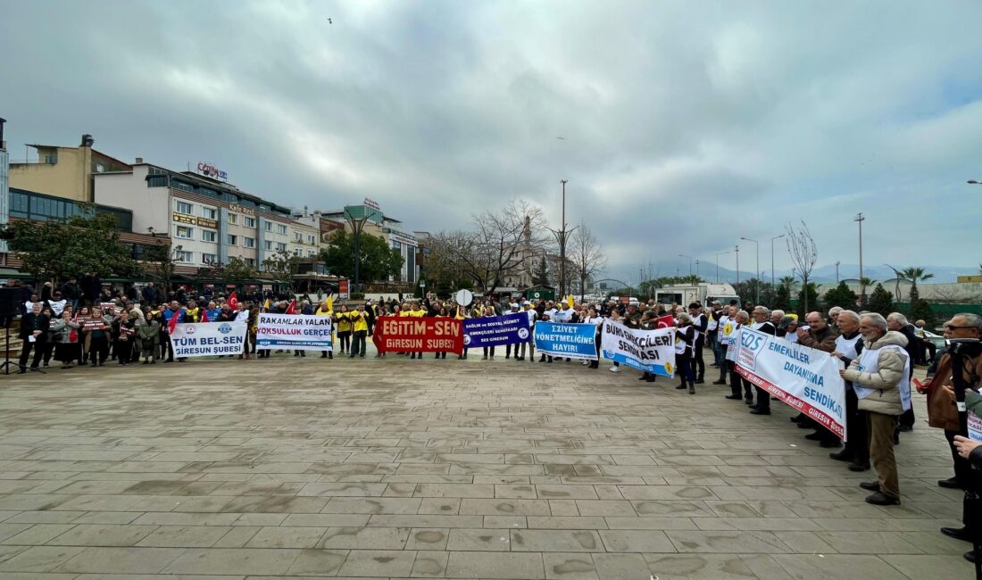 Kamu Emekçileri Sendikaları Konfederasyonu (KESK) Giresun Şubeler Platformu, "İnsanca Bir