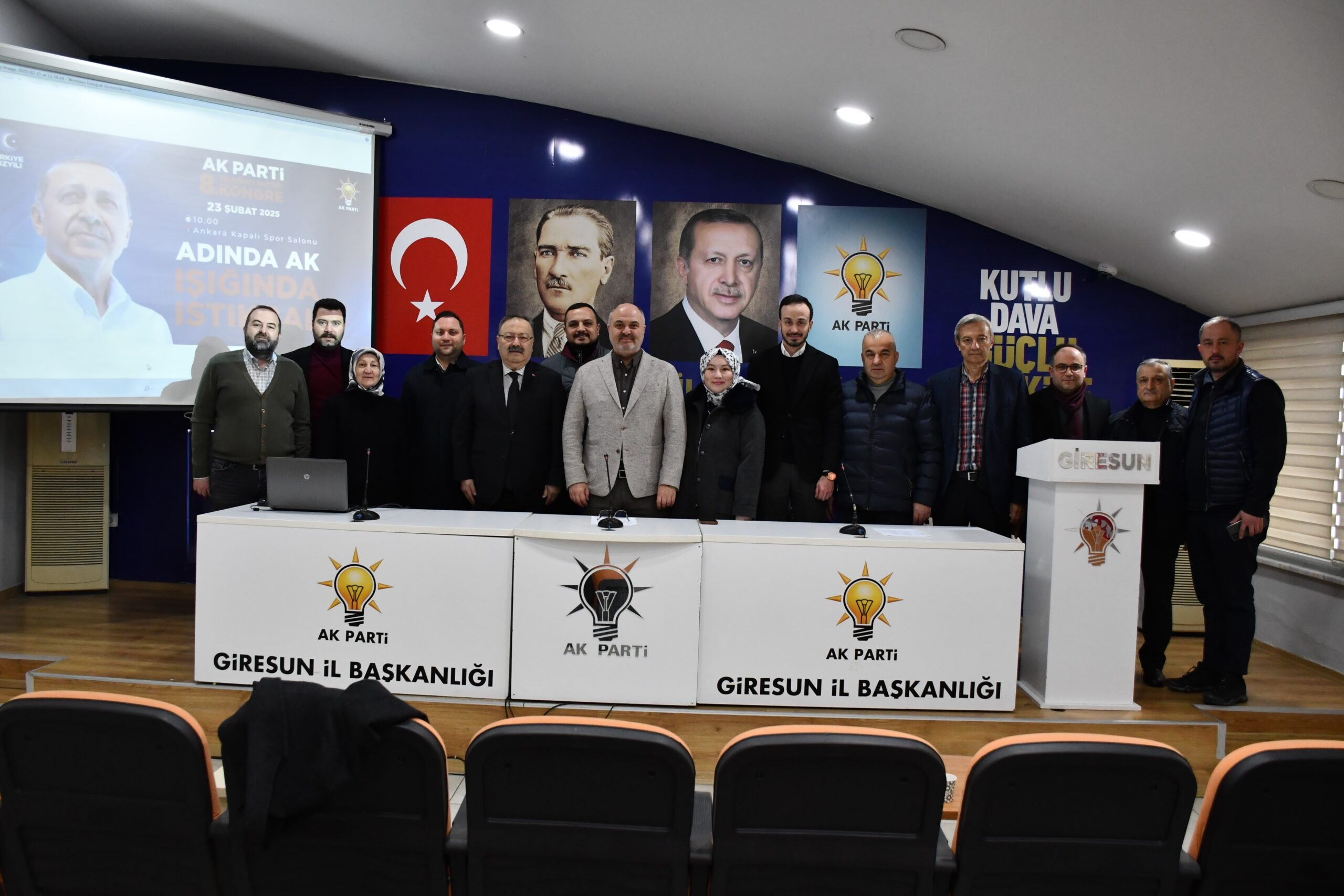 “Adında AK, Işığında İstikbal” sloganıyla 23 Şubat’ta gerçekleşecek AK Parti,