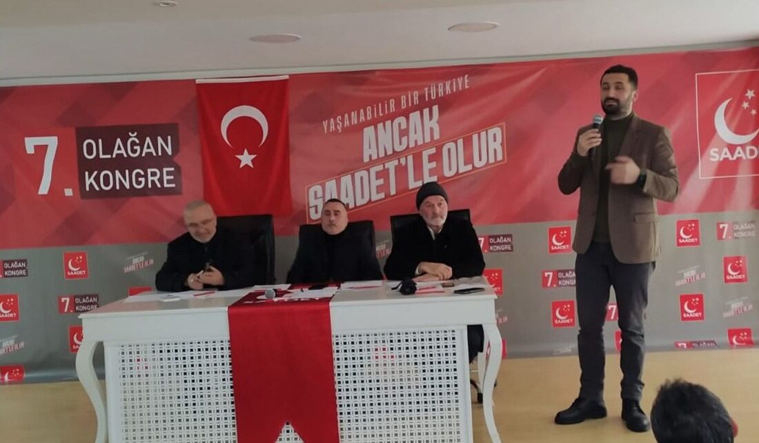 Saadet Partisi Giresun Merkez İlçe Kongresi Yapıldı Saadet Partisi Giresun Merkez İlçe Kongresi, olumsuz hava şartlarına rağmen