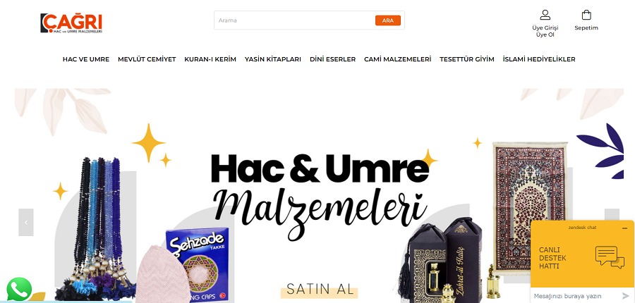 Hac Malzemeleri, Toptan Seccade ve Mevlüt Hediyeliklerinde Güvenilir Alışverişin Adresi