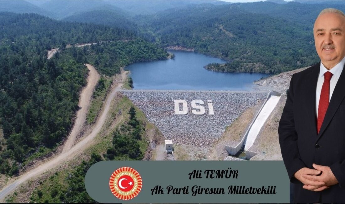 MİLLETVEKİLİ TEMÜR MÜJDEYİ VERDİAK Parti Giresun Milletvekili Ali Temür, Giresun