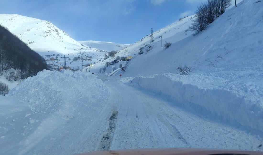 GİRESUN-ŞEBİNKARAHİSAR YOLUNDA KAR MESAİSİ SÜRÜYORGiresun-Şebinkarahisar karayolunda etkili olan kar ve