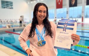 Giresunlu genç yüzücü Sude Dila Çamuroğlu, 16-18 Mayıs 2025 tarihleri