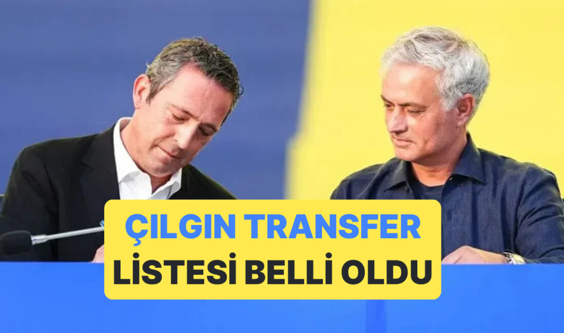 Fenerbahçe’de teknik direktör Jose Mourinho’nun kulüp başkanı Ali Koç’a transfer