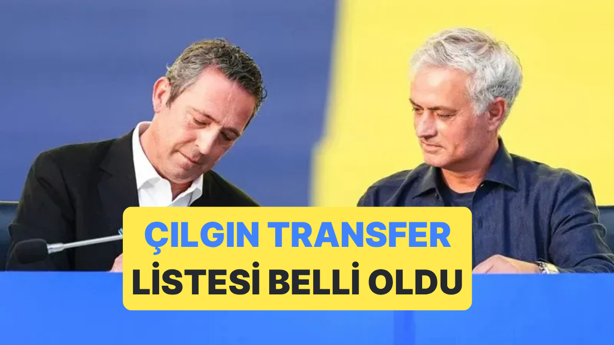 Fenerbahçe’de teknik direktör Jose Mourinho’nun kulüp başkanı Ali Koç’a transfer