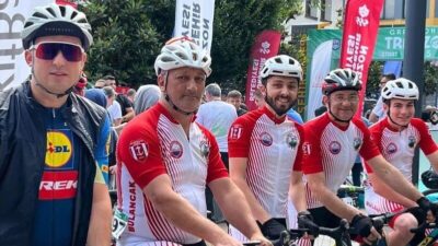  2025 Trabzon Granfondo Bisiklet Yarışması’na katılan Bulancak Bisiklet Topluluğu
