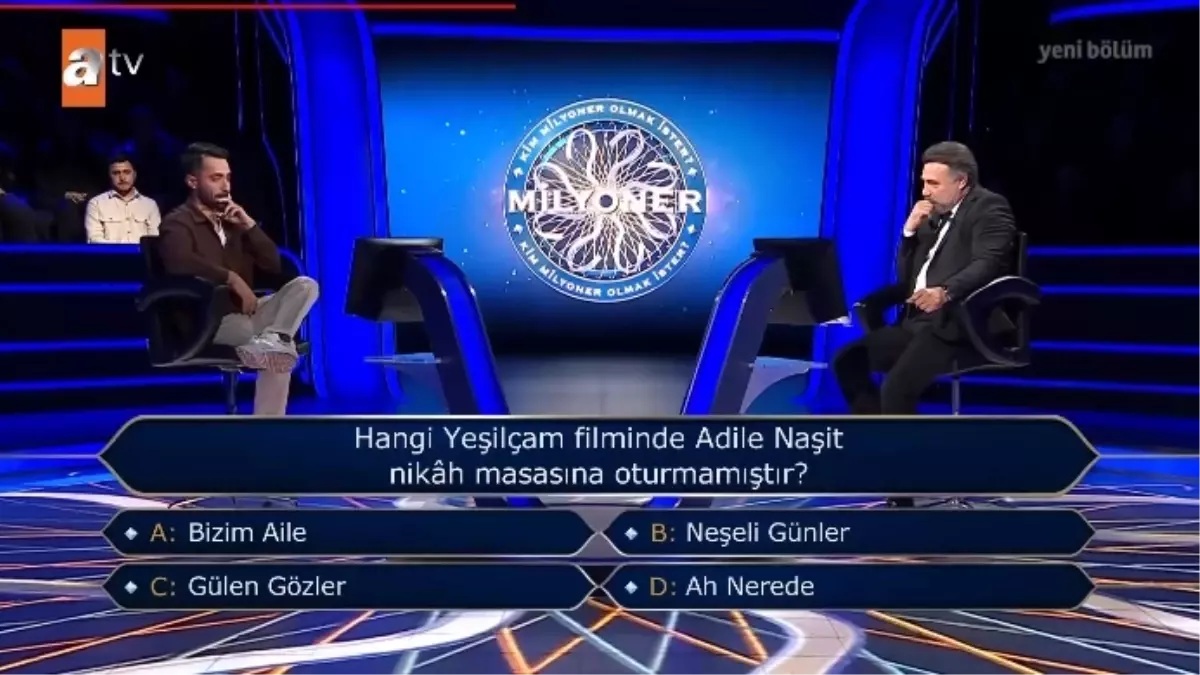 Hangi Yeşilçam filminde Adile Naşit nikah masasına oturmamıştır?