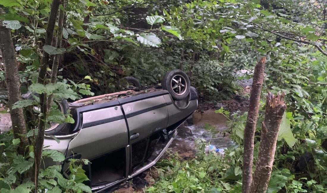 Giresun’un Yağlıdere ve Dereli ilçelerinde meydana gelen iki ayrı trafik