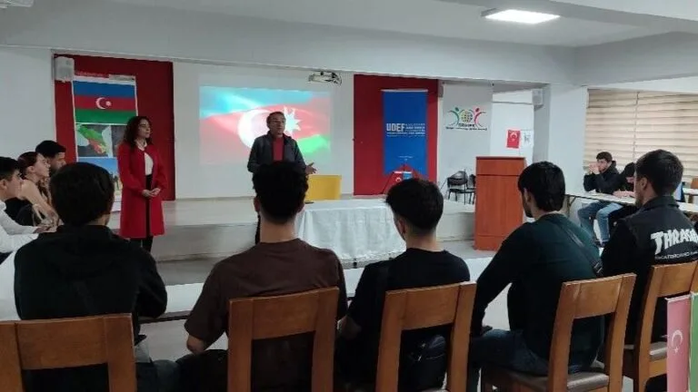 Giresun Uluslararası Öğrenciler Derneği, Giresun Üniversitesi'nde okuyan Azerbaycanlı öğrencilerle birlikte