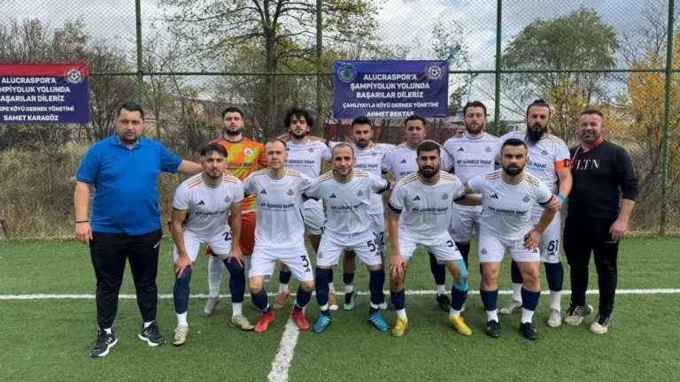 Alucraspor, yeni sezonun ilk maçında Ören Belediyespor'u 4-0 mağlup ederek