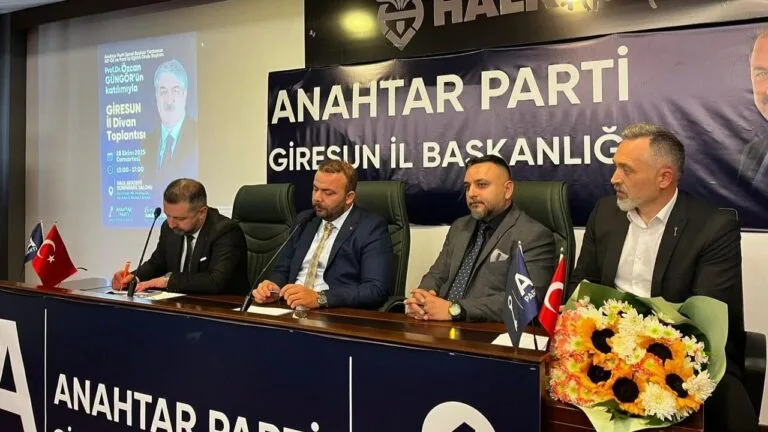 Anahtar Parti Giresun İl Başkanlığı, Ar-Ge’den Sorumlu Genel Başkan Yardımcısı