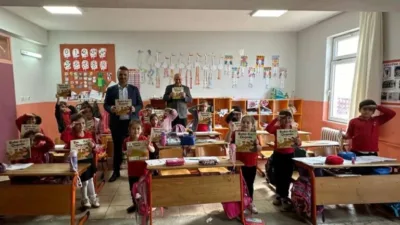 Giresun yazarın ‘Baba-Kız Doğada’ kitabı öğrencilerle buluştu