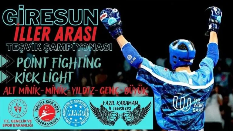 Giresun, 25-26 Ekim tarihlerinde 13 ilden 360 sporcunun katılımıyla büyük