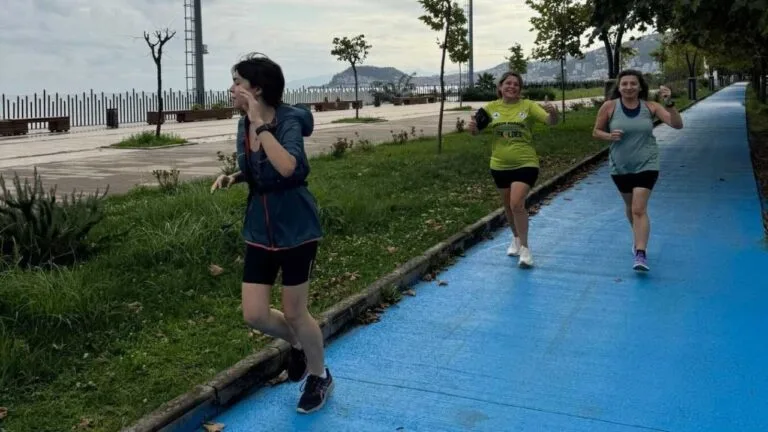 Giresun Maraton Kulübü ve Keşap Belediyesi iş birliğiyle düzenlenen 'Run