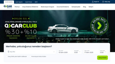 Bu blog yazısında, İstanbul’da araç kiralamanın avantajları ve qcar.com.tr ile