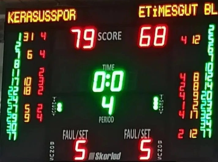 Kerasusspor, A Grubundaki ilk maçında Ankara temsilcisi Etimesgut Belediyespor’u 79-68