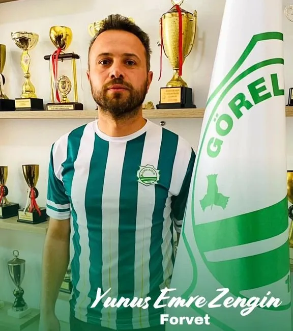 Teknik Direktör Haşim Gökhan Öner ve Futbolcu Yunus Emre Zengin