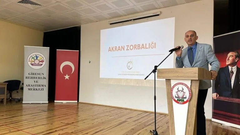 Giresun'da rehber öğretmenler, 2025-2026 eğitim öğretim yılında yerel hedef olarak