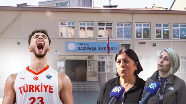 NBA'de Houston Rockets forması giyen milli basketbolcu Alperen Şengün'ün Giresun'daki