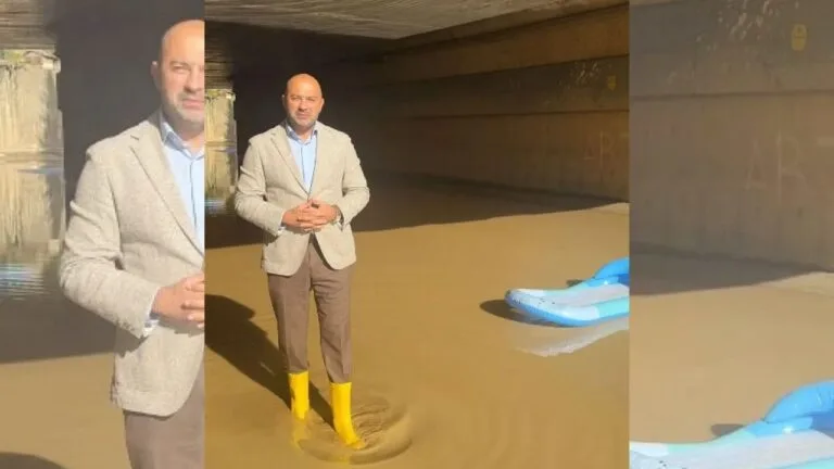 Giresun Gedikkaya Mahallesi'ndeki alt geçitte yaşanan su baskını, 20 ay