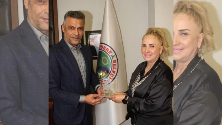 Karadeniz Haberci Dergisi, 'Yılın İlçe Belediye Başkanı' seçilen Başkan İbaş'a