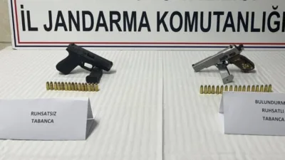 Kastamonu İl Jandarma Komutanlığı, ruhsatsız silah kullananlara yönelik düzenlediği operasyonda