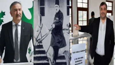 Gelecek Partili Murat Kılıçaslan, eski Giresun Belediye Başkanı Aytekin Şenlikoğlu'nu