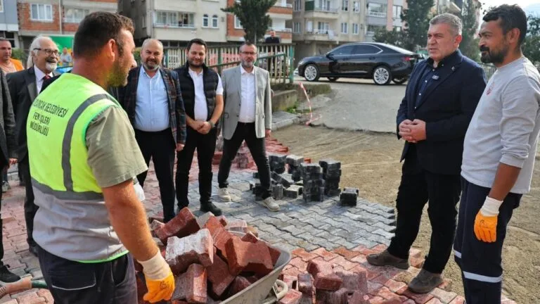 Giresun'un Bulancak Belediye Başkanı Necmi Sıbıç, ilçede devam eden üstyapı